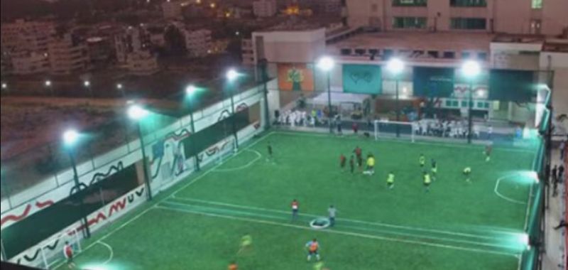 Roots Football coaching ground at Tiger 5 Sports Arena, Manyata Tech Park, Bangalore